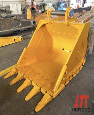 Bucket Excavator Heavy Duty Robust dengan Tungsten Teeth Durability dan Kapasitas 0.25-4.3cbm