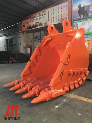 Kapasitas Hardox450/500 Excavator Bucket 800-1200mm 10-180mm Tinggi