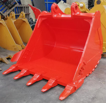 HUITONG Custom Digger HD Bucket Heavy Duty Bucket Excavator Dibentengi Batu Bucket Untuk CAT320 EX120