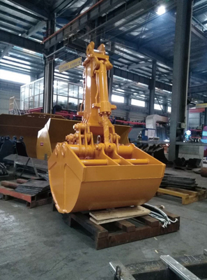 Manual Excavator Clamshell Bucket Mining Excavator Clamshell Grab Bucket Untuk Crane Dan Excavator