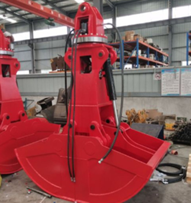 Manual Excavator Clamshell Bucket Mining Excavator Clamshell Grab Bucket Untuk Crane Dan Excavator