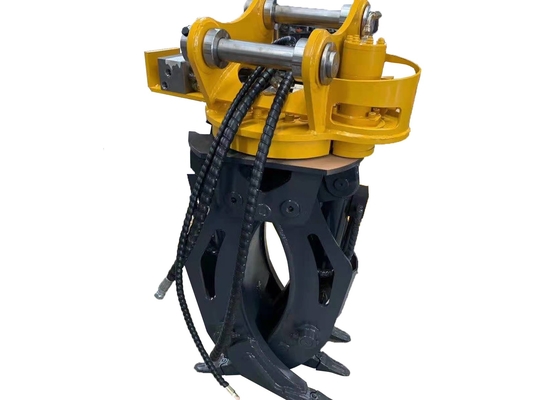 Kobelco SK220 Excavator Hidrolik Rotating Grapple Untuk Konstruksi