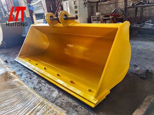 Custom Excavator Cleaning Bucket Ditching Bucket 12ton Excavator 0.5m3 PC120 CAT312 untuk Pemeliharaan Jalan Penghapusan Sampah