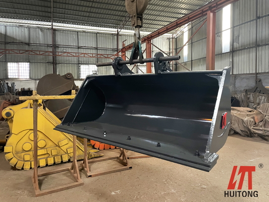 Kapasitas Besar Q355/NM400/HARDOX 450 Q355B Ember Penggali Parit Untuk 3T Mini Excavator Disesuaikan