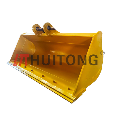 Q355B NM400/450/500 Hardox450/500/550 Kapasitas 0,1-4 Cbm Excavator Ditching Bucket Hitam