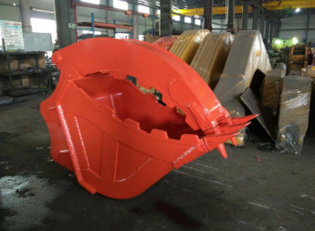 22 Ton 1.2M3 Excavator Kapasitas Besar Hidraulik / manual Jari Ember Efisiensi Tinggi Genggam Perlengkapan dengan Standar Tinggi QC Test