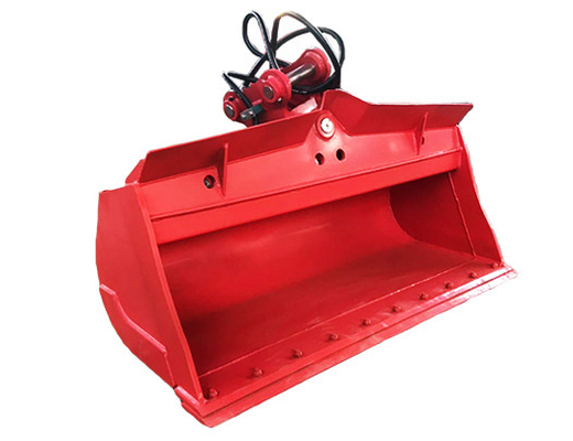 800-1500mm Lebar Pembukaan Excavator Tilt Bucket dengan Kapasitas 0.1-0.75 CBM
