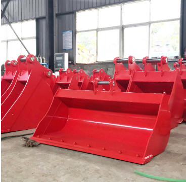 800-1500mm Lebar Pembukaan Excavator Tilt Bucket dengan Kapasitas 0.1-0.75 CBM
