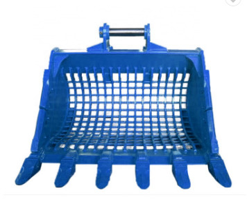 100% NEW Excavator Bucket Disesuaikan Kapasitas Besar Untuk 35Ton Excavator Skeleton Bucket Excavator Attachment