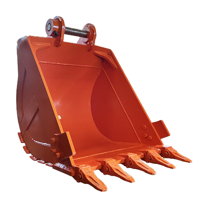Bucket Ekskavator Serbaguna Hitam dan Kuning / Bucket Penggali Serba Guna
