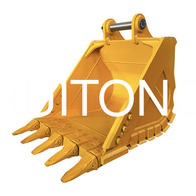 Heavy Duty Bucket untuk PC200/CAT320 0.8cbm dengan Struktur Diperkuat/Tulang tahan aus/Tugas menengah/Operasi Quarry