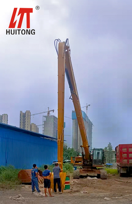 Excavator Booms Jangkauan Panjang 18 Meter Bucket 0.4m3 Untuk SY215 XE230
