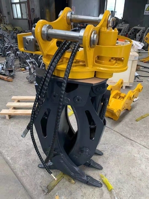 SH240 Q690D Excavator Rotating Grapple Jenis Mekanik