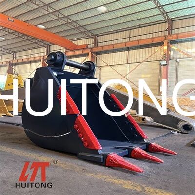Heavy Duty Bucket untuk PC200/CAT320 0.8cbm dengan Struktur Diperkuat/Tulang tahan aus/Tugas menengah/Operasi Quarry