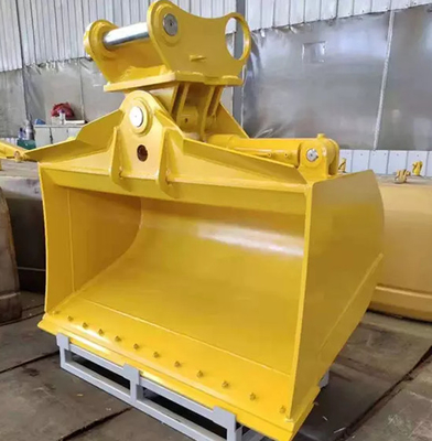 PC350 Hydraulic Tilt Ditching Bucket 35Ton OEM 1.4M3 Tilt Cleaning Excavator Bucket Penjualan panas HARDOX 450 Bucket