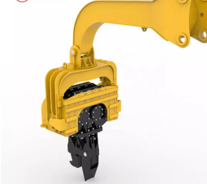 Excavator Pile Hammer Excavator Attachments Vibratory Hammer Sheet Piling Driver