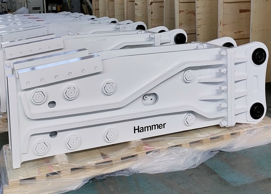 Q355B Material Excavator Hydraulic Hammer dengan Kapasitas 200-1500 kg dan OEM yang dapat diterima