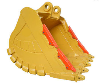 Pakai tahan NM400 Baja Heavy Duty Excavator Bucket Of 16 Ton Mesin