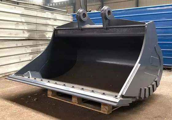 Multifungsi Trenching Digger Bucket Kuning / Hitam Untuk Situs Konstruksi yang Berbeda