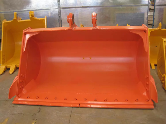 Multifungsi Trenching Digger Bucket Kuning / Hitam Untuk Situs Konstruksi yang Berbeda