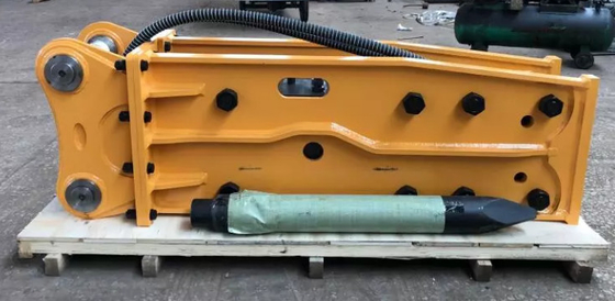 Pemecahan Batu/Konkrit Melakukan dengan 200-1500 Kg Hydraulic Breaker Hammer