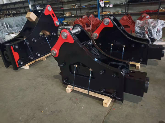Pemecah Batu / Fungsi Beton Excavator Hydraulic Hammer Dengan OEM 100% yang dapat diterima
