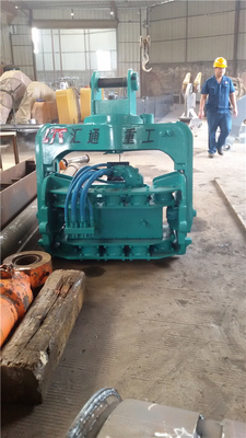 15Ton Excavator Hydraulic Pile Hammer with Vice Arm Excavator Attachments Piling Driver untuk Mesin Konstruksi Attachment
