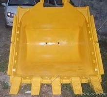 EX450 Excavator Rock Bucket Hitam Kuning Oranye Tugas Kunci JCB Heavy